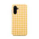 Tuscan Sun - Yellow Plaid Samsung Galaxy A26 5G Case 1
