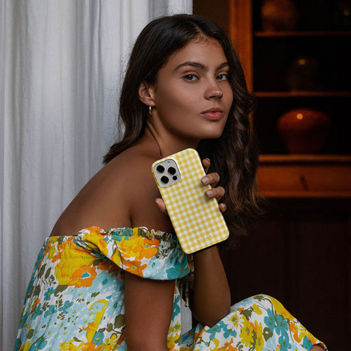 Tuscan Sun - Yellow Plaid Samsung Galaxy A26 5G Case 6