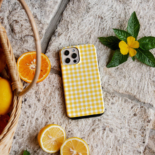 Tuscan Sun - Yellow Plaid Samsung Galaxy A26 5G Case 7