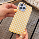 Tuscan Sun - Yellow Plaid Samsung Galaxy A26 5G Case 5