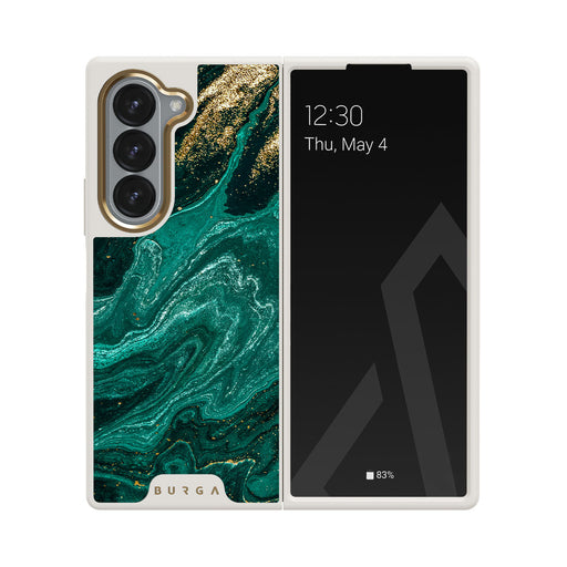 Emerald Pool - Elegant Samsung Galaxy Z Fold 6 Case