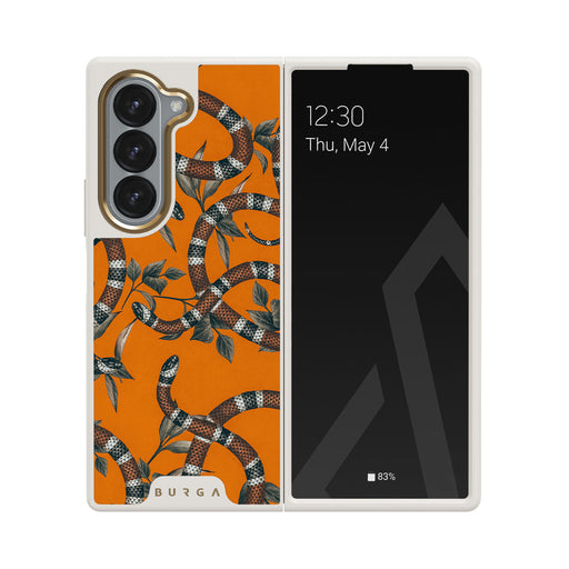 Bitter Apricot - Snake Samsung Galaxy Z Fold 6 Case