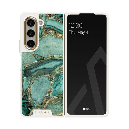Ubud Jungle - Turquoise Samsung Galaxy Z Fold 5 Case