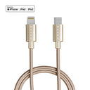 Gold / USB-C to Lightning