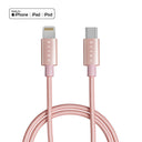 Rose Gold / USB-C to Lightning